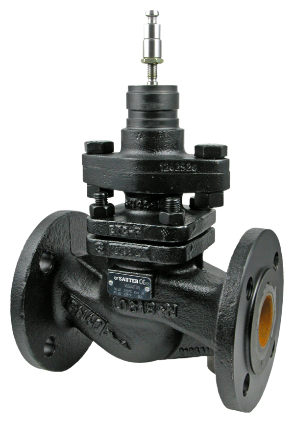 2-way flanged valve, PN 40 (el.)